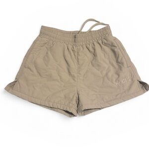 Sacre Size XS Women's Tan Quilted Shorts